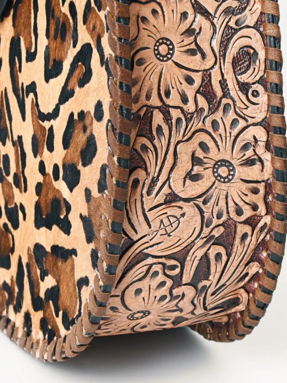 American Darling Western Leopard Hair on Hobo - Picture 4 of 4
